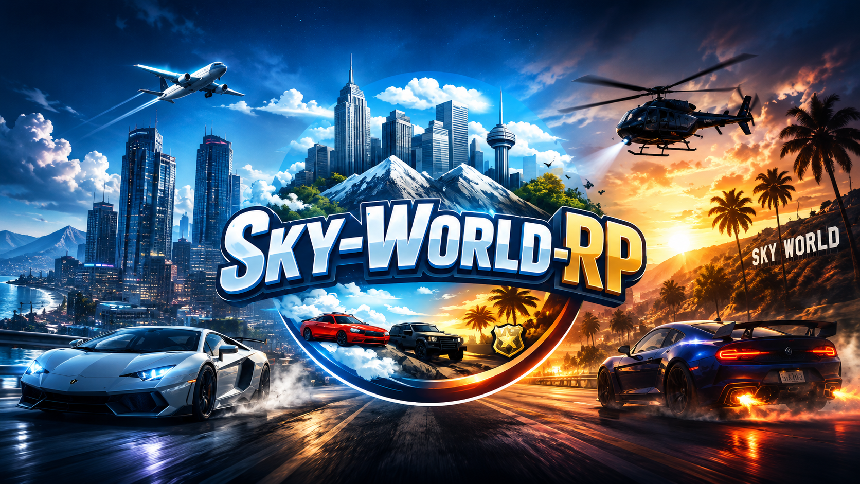 Sky-World-RP Banner